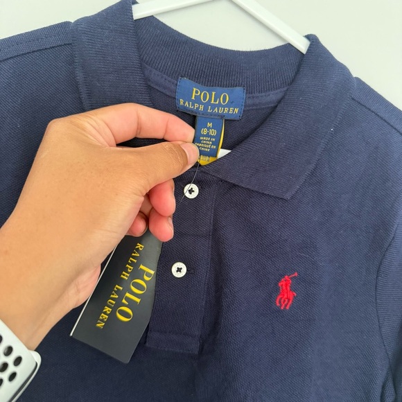 Ralph Lauren Blue Polo Shirt Classic Style - Picture 2 of 3
